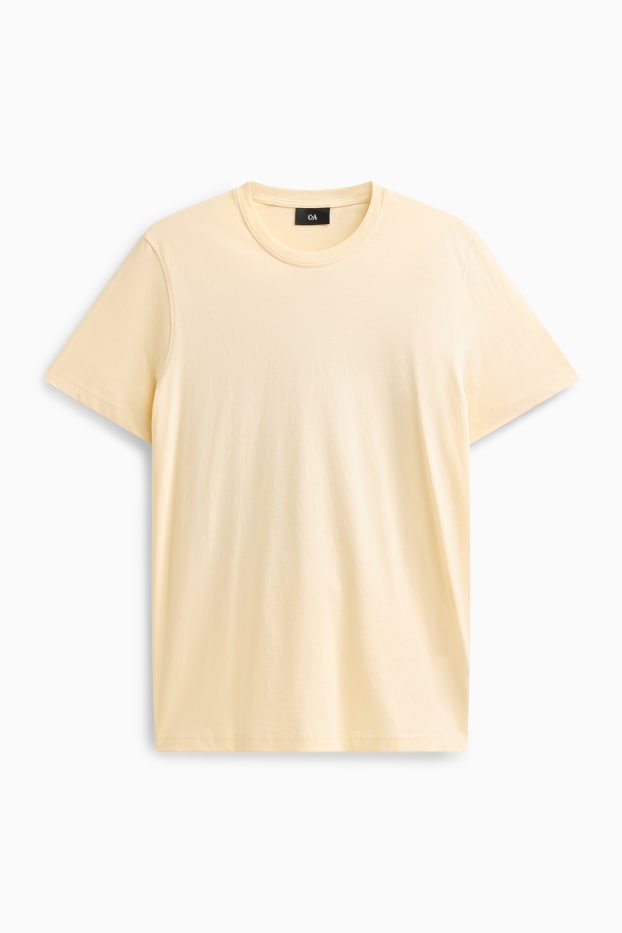 Bărbați - Tricou - regular fit - crem