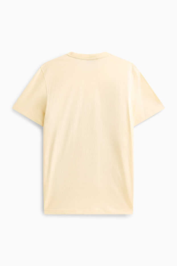 Bărbați - Tricou - regular fit - crem