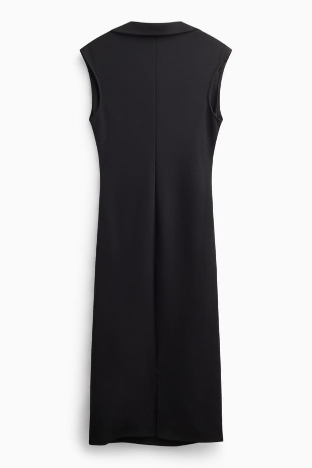 Femei - Rochie bodycon - structurată - negru