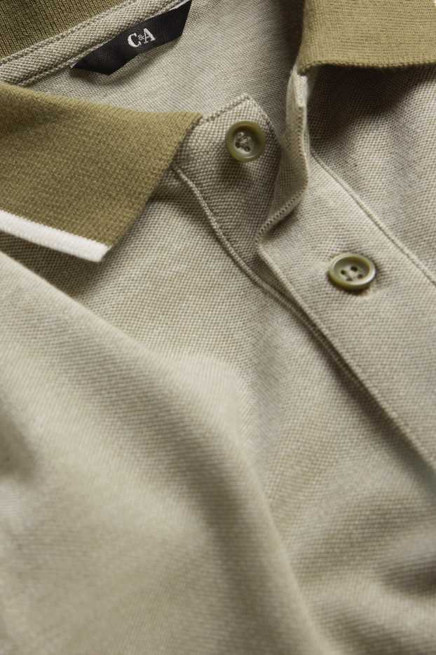 Herren - Poloshirt - Regular Fit - grün