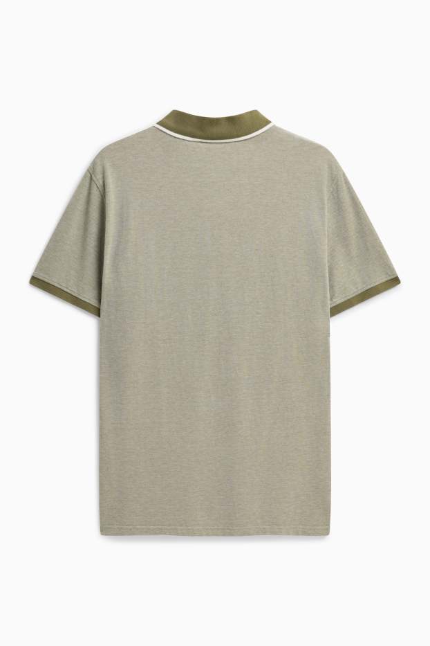 Herren - Poloshirt - Regular Fit - grün