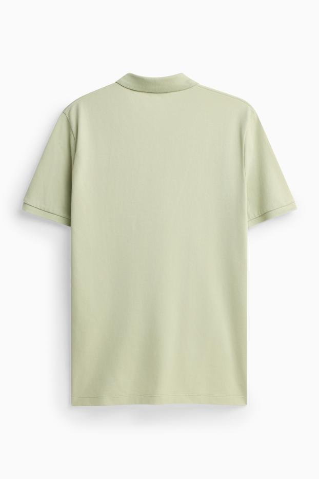 Herren - Poloshirt - Regular Fit - grün