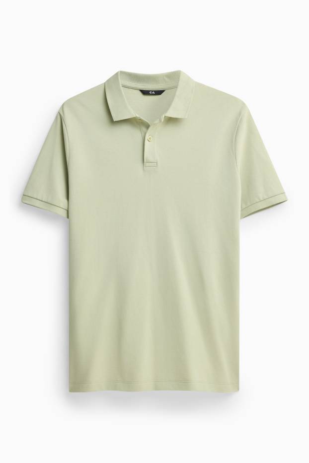 Herren - Poloshirt - Regular Fit - grün