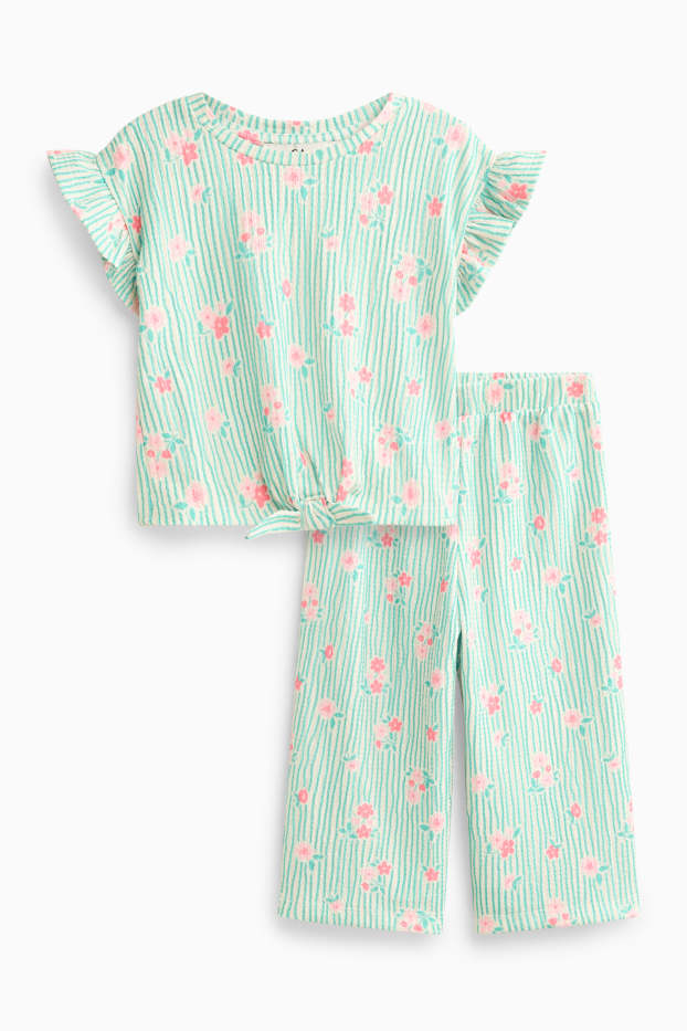 Children Girls - Outfit - light green