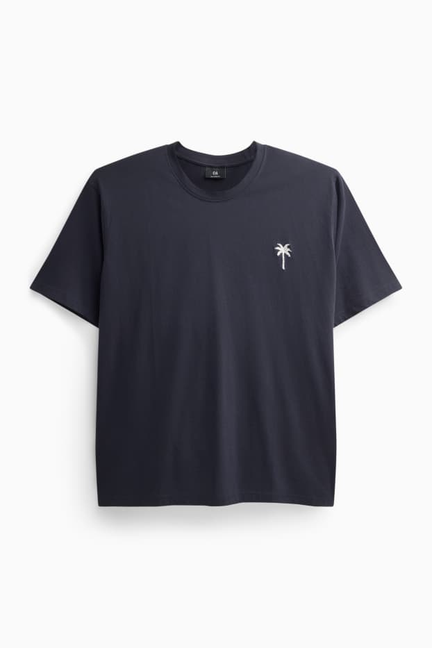 Bărbați - Tricou - albastru închis