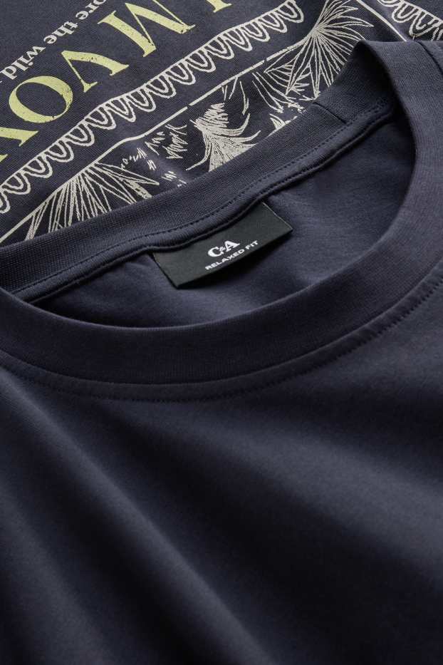 Bărbați - Tricou - albastru închis