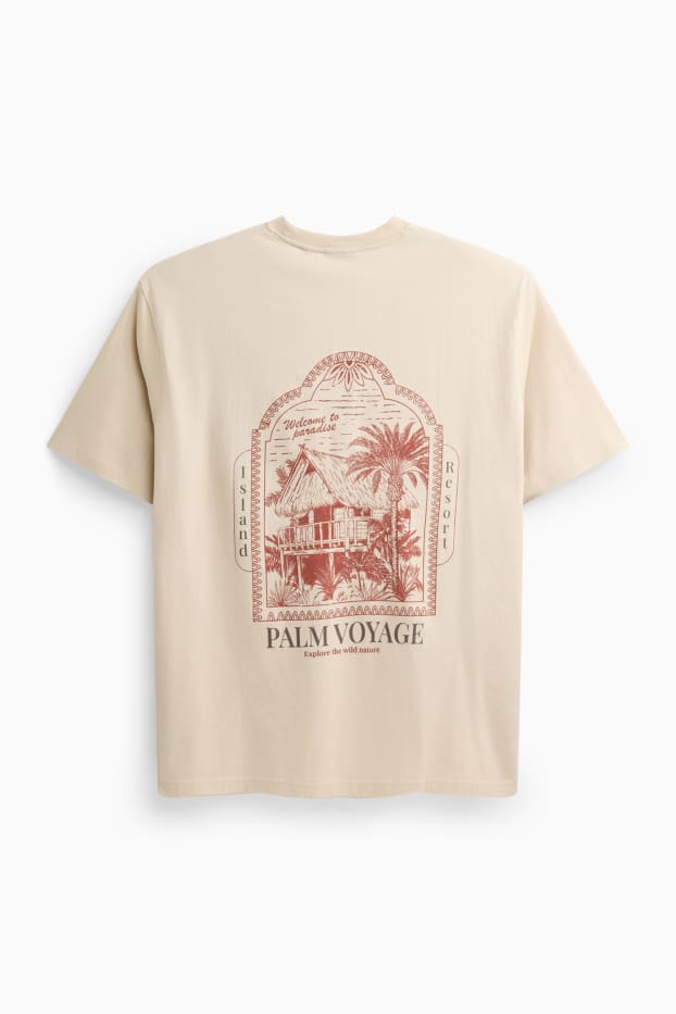 Bărbați - Tricou - bej