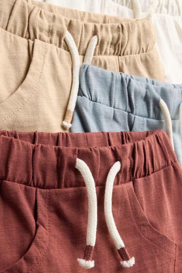 Baby: jongens - Baby shorts - wit