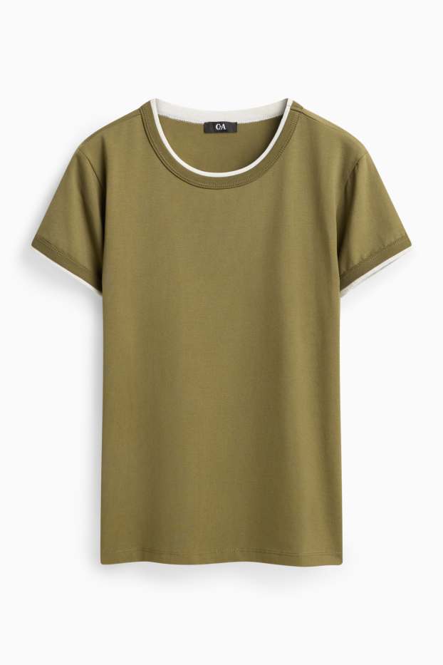 Femmes - T-shirt - vert