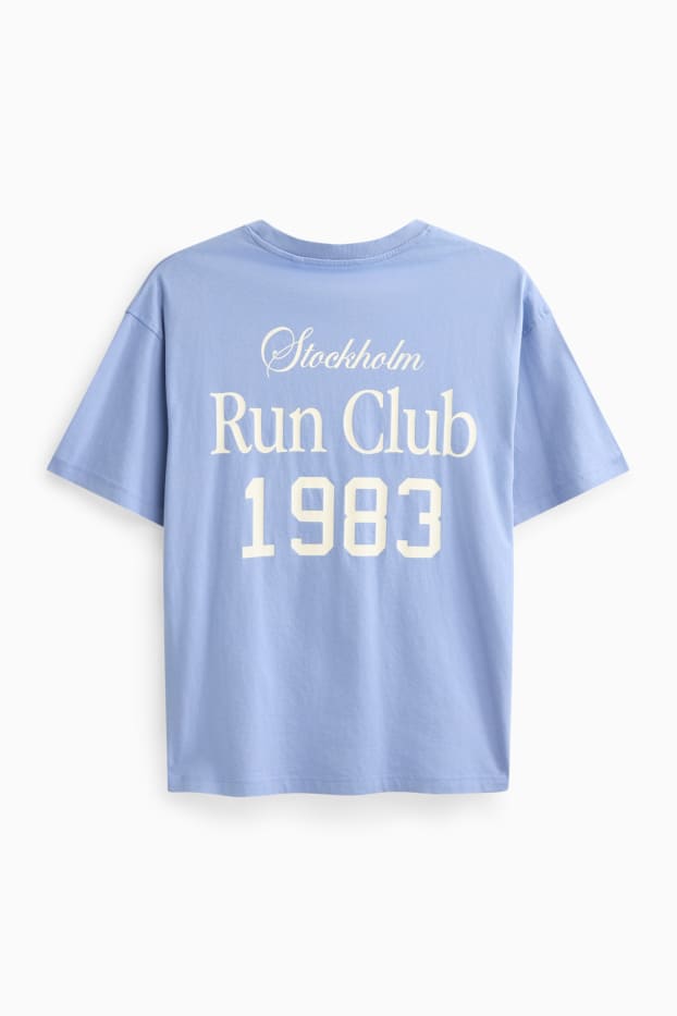 Kinder Mädchen - Stockholm - Kurzarmshirt - hellblau