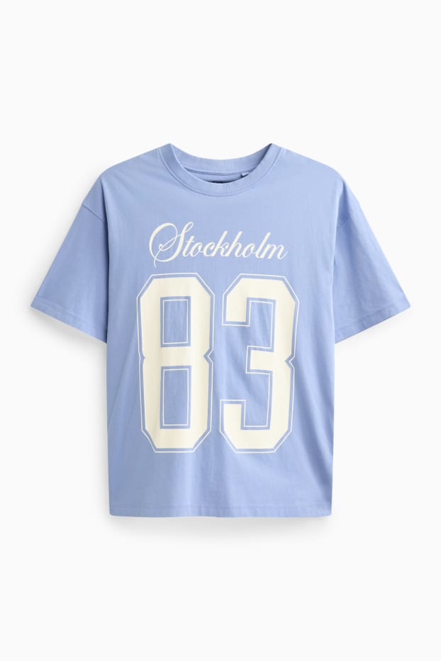 Kinder Mädchen - Stockholm - Kurzarmshirt - hellblau