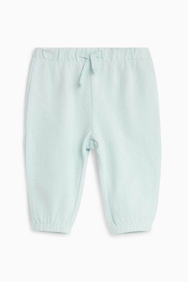 Unisex - Kalhoty pro novorozence - modrá