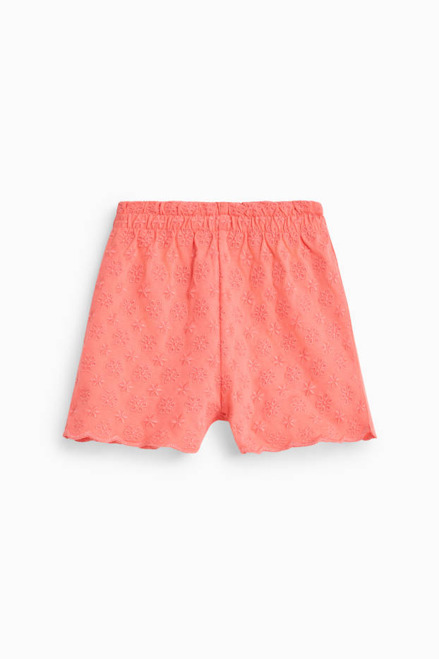 Bébés filles - Short bébé - orange