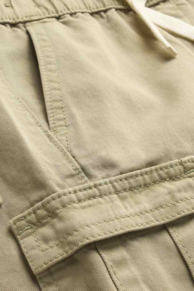 Children Boys - Bermuda shorts - khaki