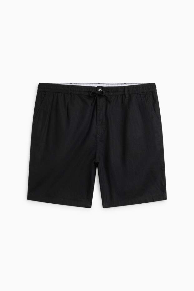 Heren - Bermuda's - zwart