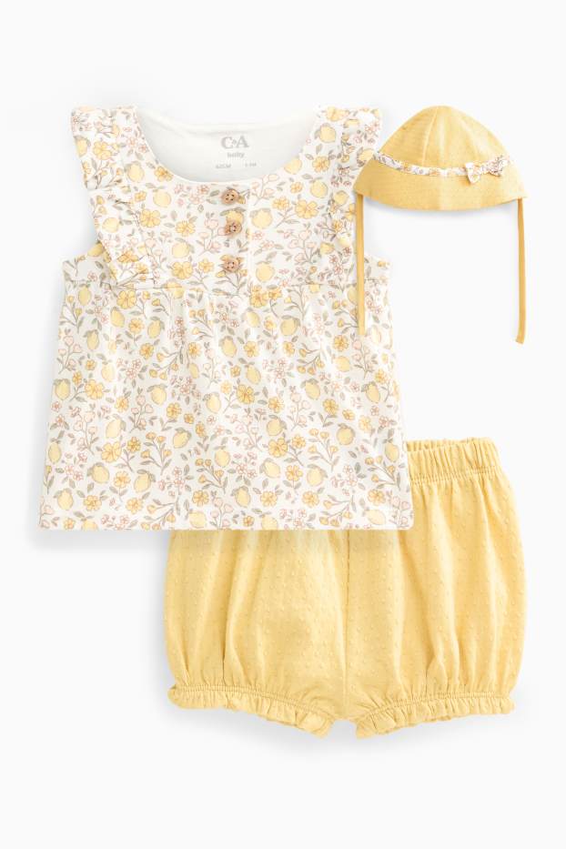 Bébés filles - Ensemble bébé - jaune