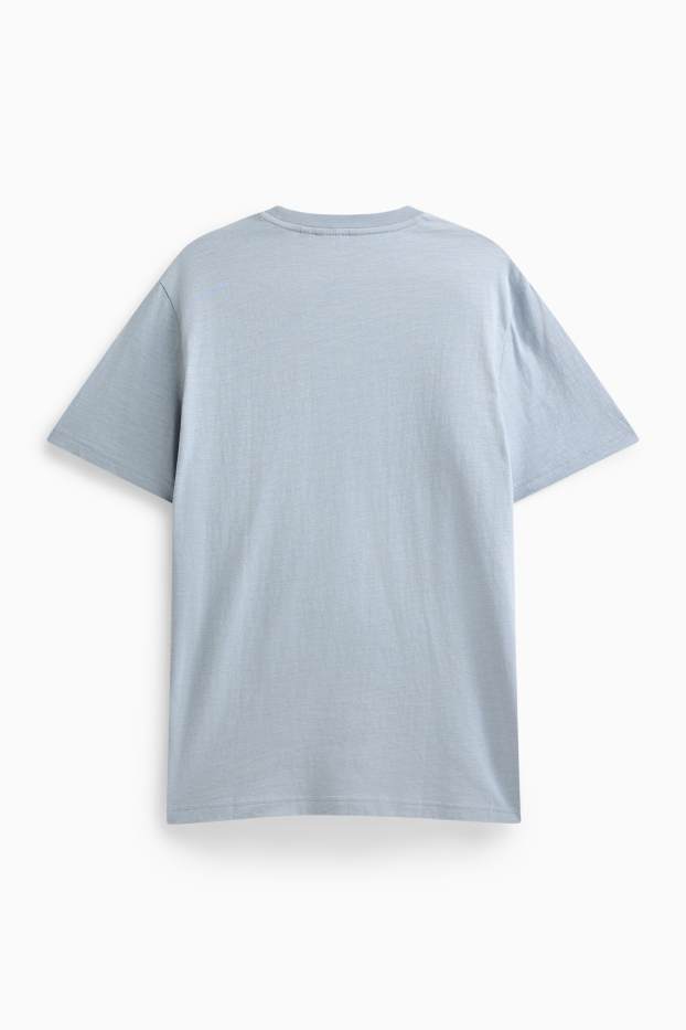 Herren - T-Shirt - Regular Fit - blau