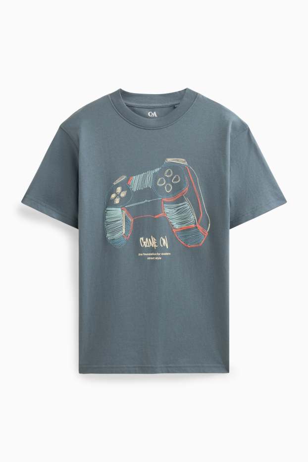 Bambini - T-shirt - petrolio