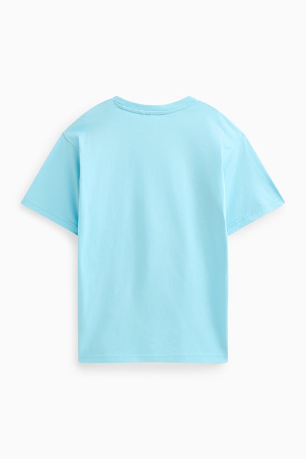 Kinderen: jongens - T-shirt - lichtblauw