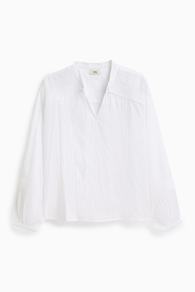 Women - Blouse - white