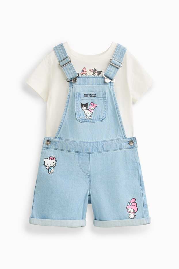 Copii - Fete - Rochie - denim-albastru deschis