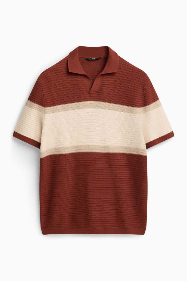 Bărbați - Pulover - vișiniu