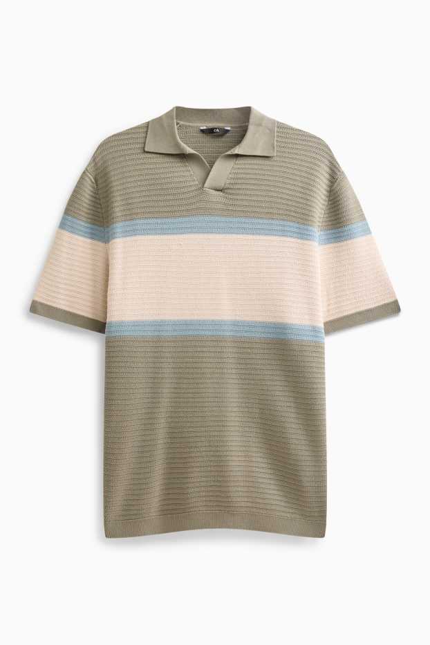 Bărbați - Pulover - verde deschis