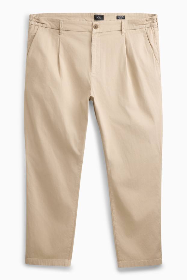 Men - Trousers - light beige
