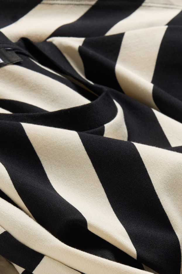 Dona - Samarreta - negre/beix