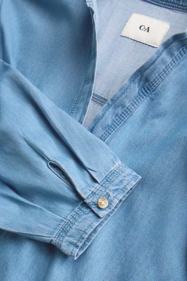 Femei - Bluză - denim-albastru