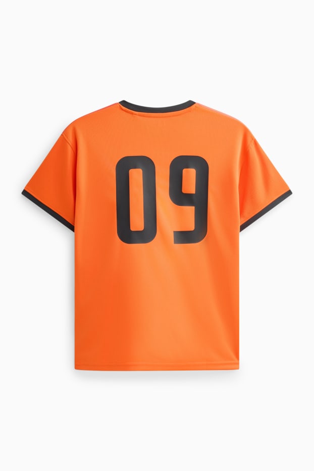Children Boys - T-shirt - orange / black