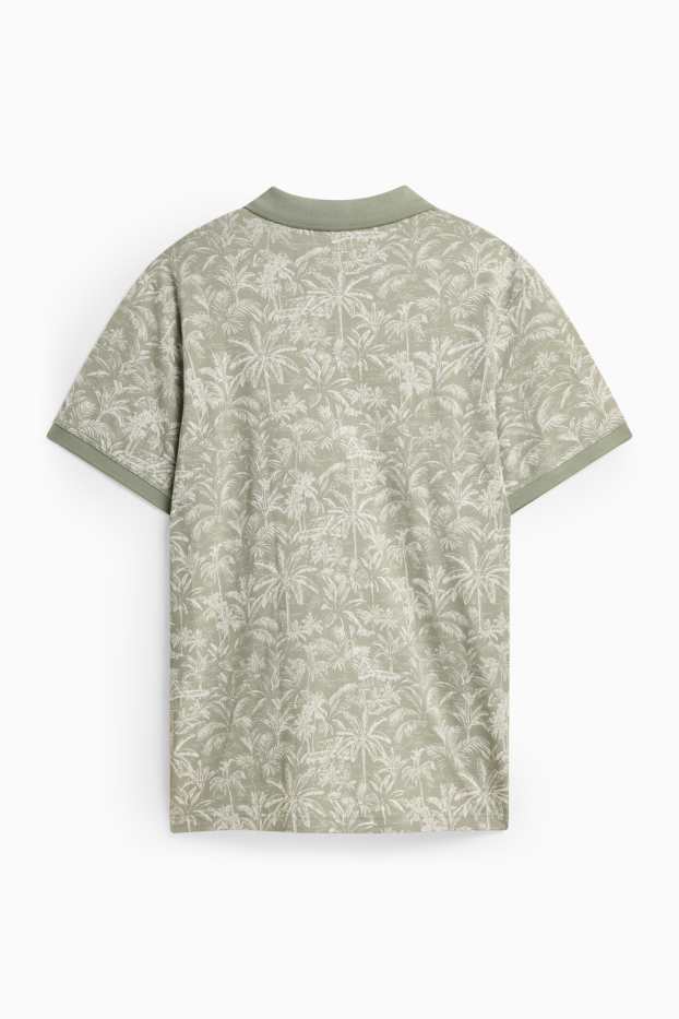 Hommes - Polo - regular fit - vert