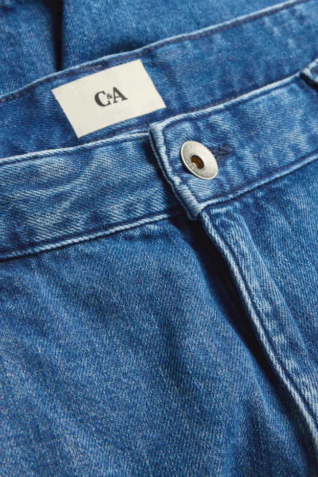 Heren - Jeansshorts - jeansblauw