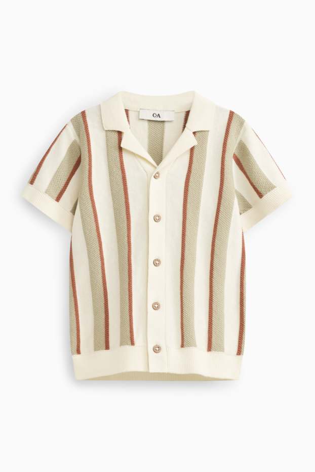 Children Boys - Set of tops - creme