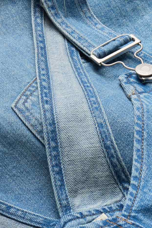 Dames - Tuinbroek - blauw