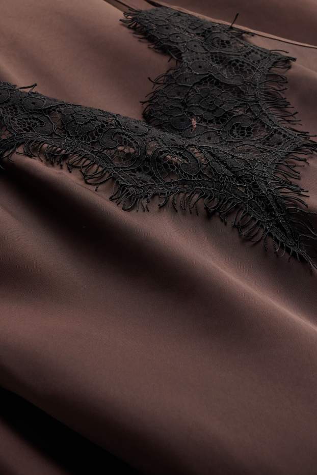 Women - Dress - dark brown