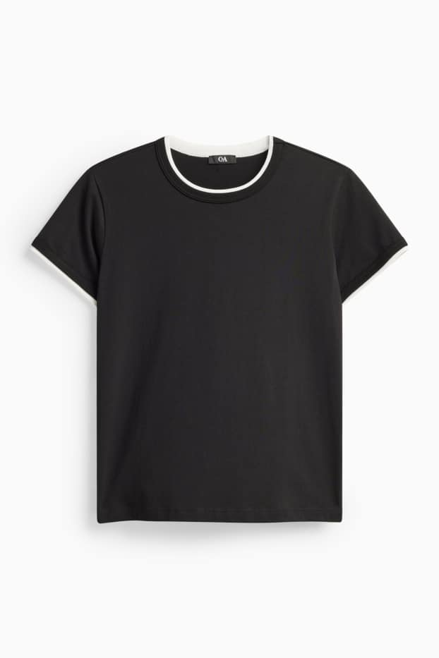 Femei - Tricou - negru
