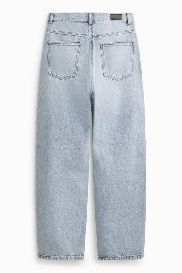 Children Girls - Barrel jeans - light blue