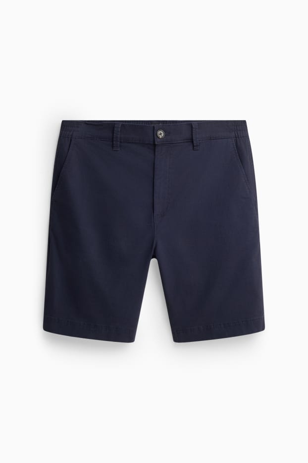 Uomo - Shorts di jeans - blu scuro