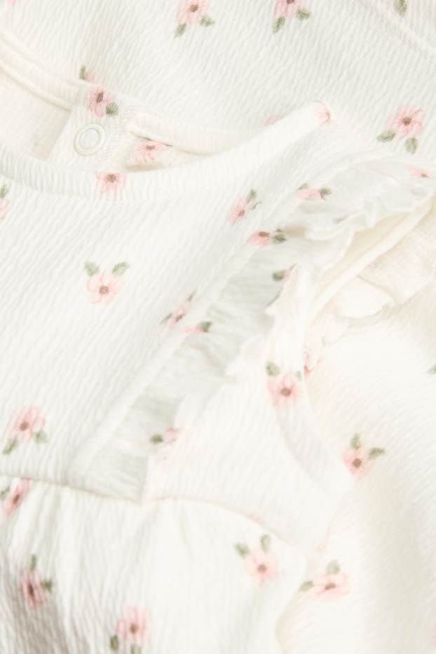 Baby: meisjes - Baby jurkje - wit