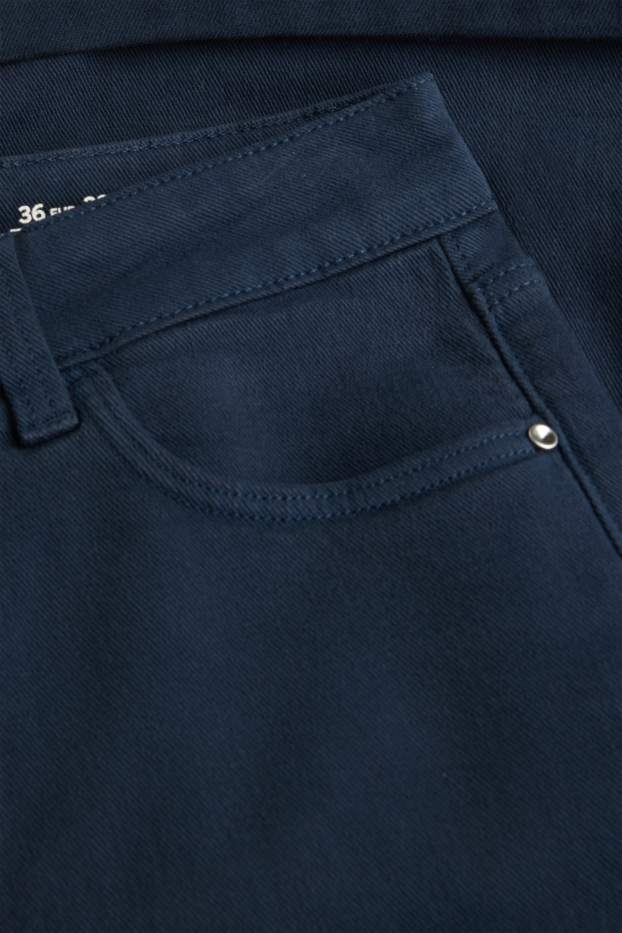 Damen - Jeans-Bermudas - dunkelblau