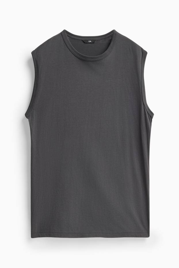Herren - Tank Top - dunkelgrau