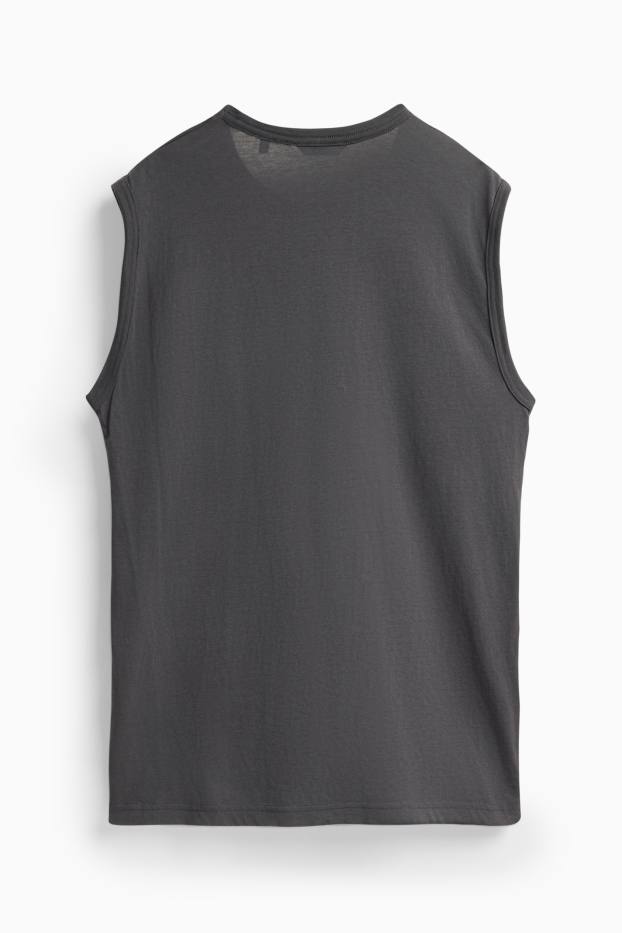 Herren - Tank Top - dunkelgrau