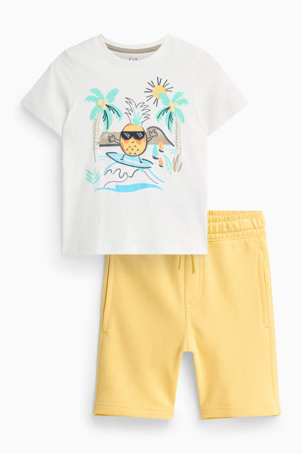 Kinderen: jongens - Outfit - wit