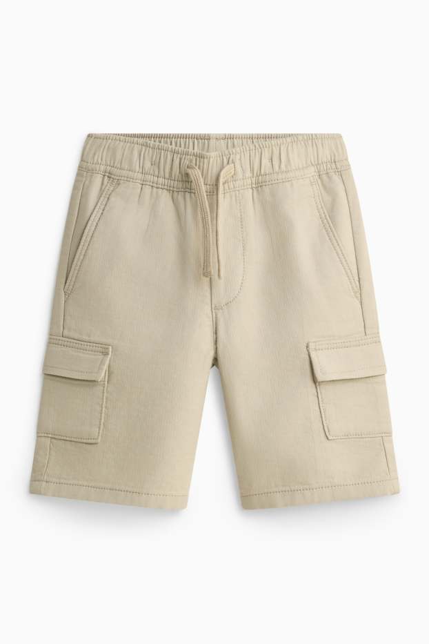 Kinder Buben - Bermudas - beige