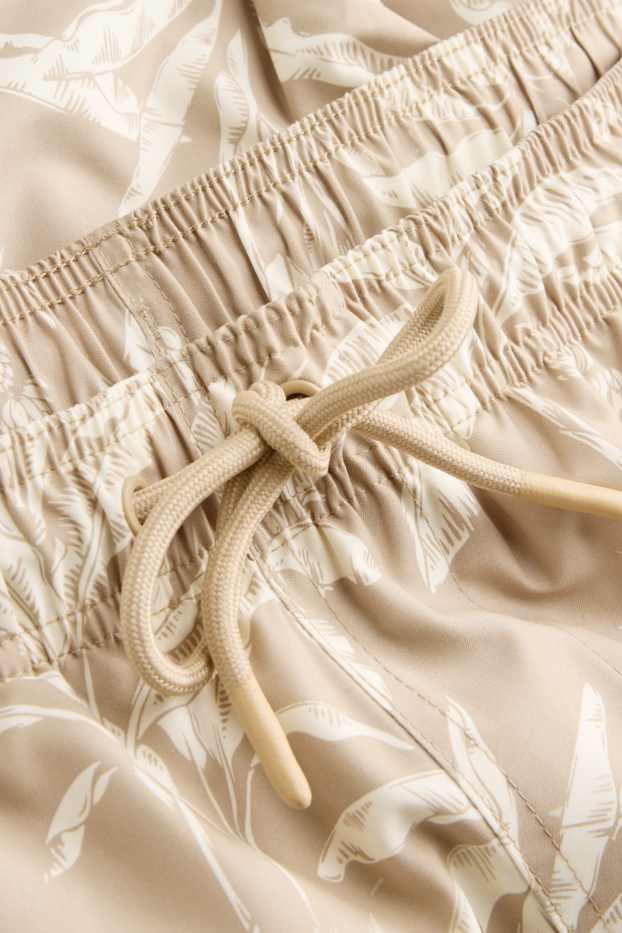 Herren - Mini Me - Herren-Badeshorts - beige