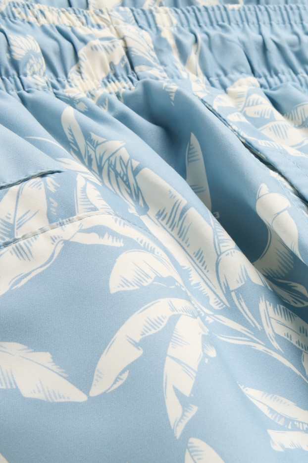 Men - Mini Me - men's swim shorts - light blue