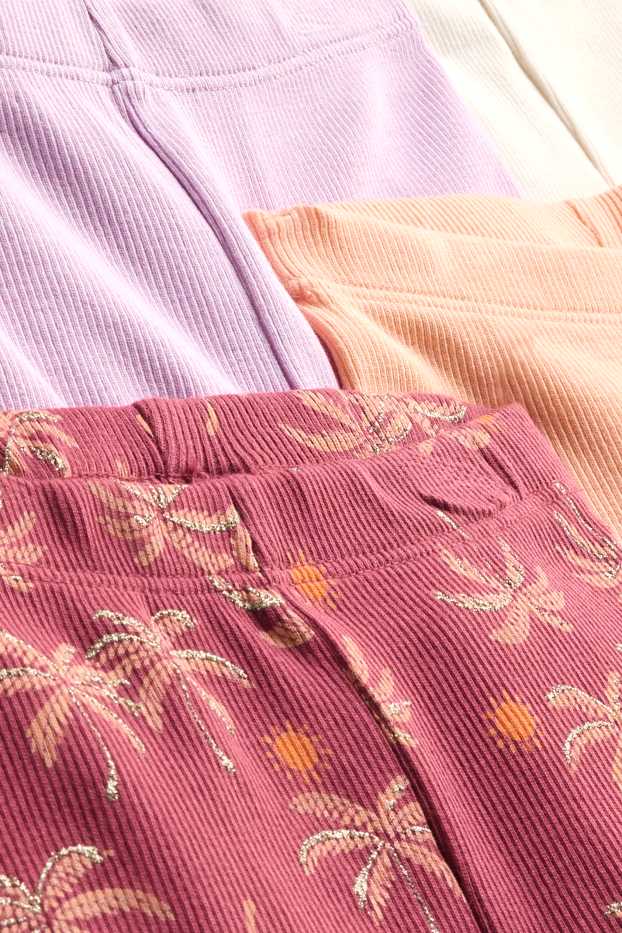 Kinderen: meisjes - Fietsbroek - oranje / rood