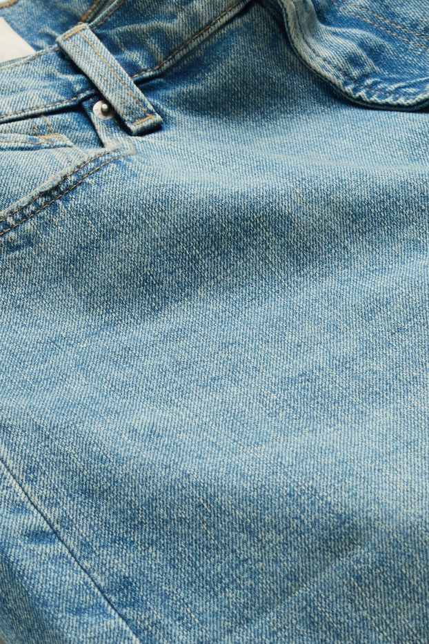 Herren - Jeans-Shorts - blau