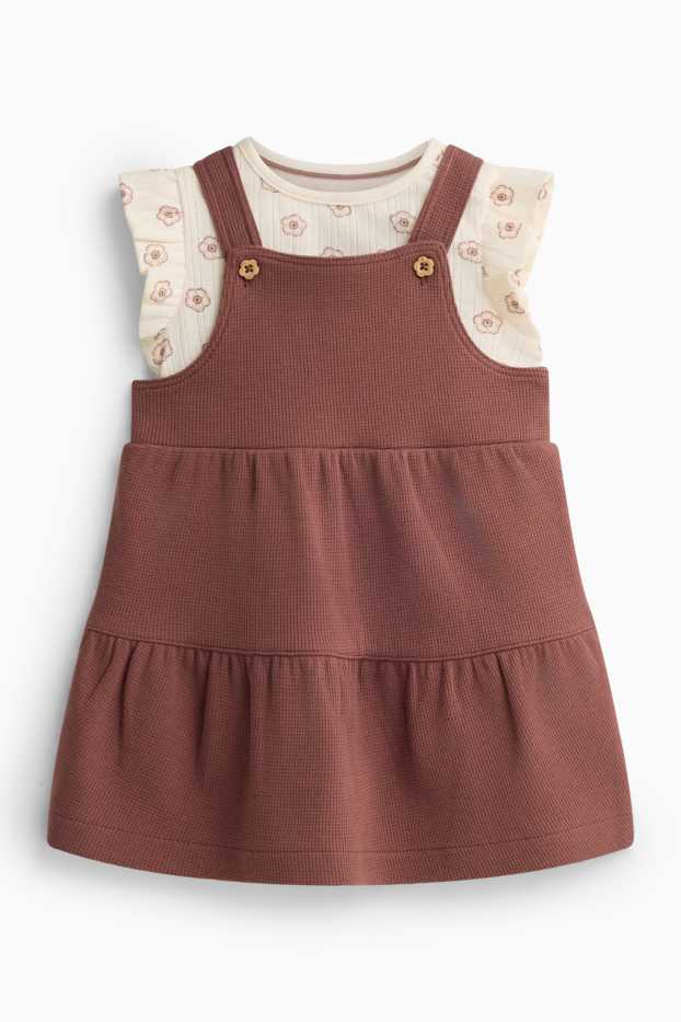 Baby Girls - Baby dress - brown